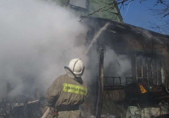 Пожар в Богучарском районе