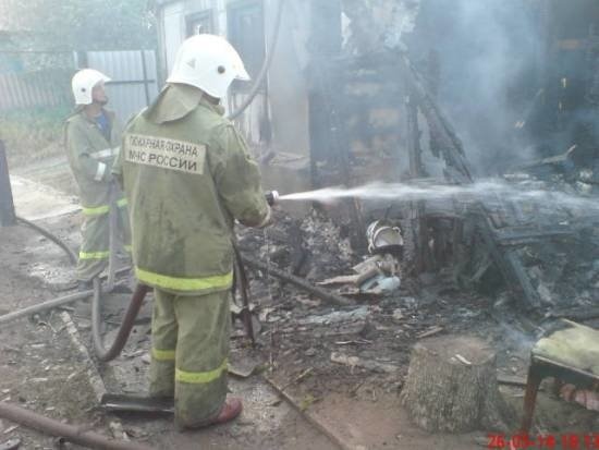 Пожар в Богучарском районе