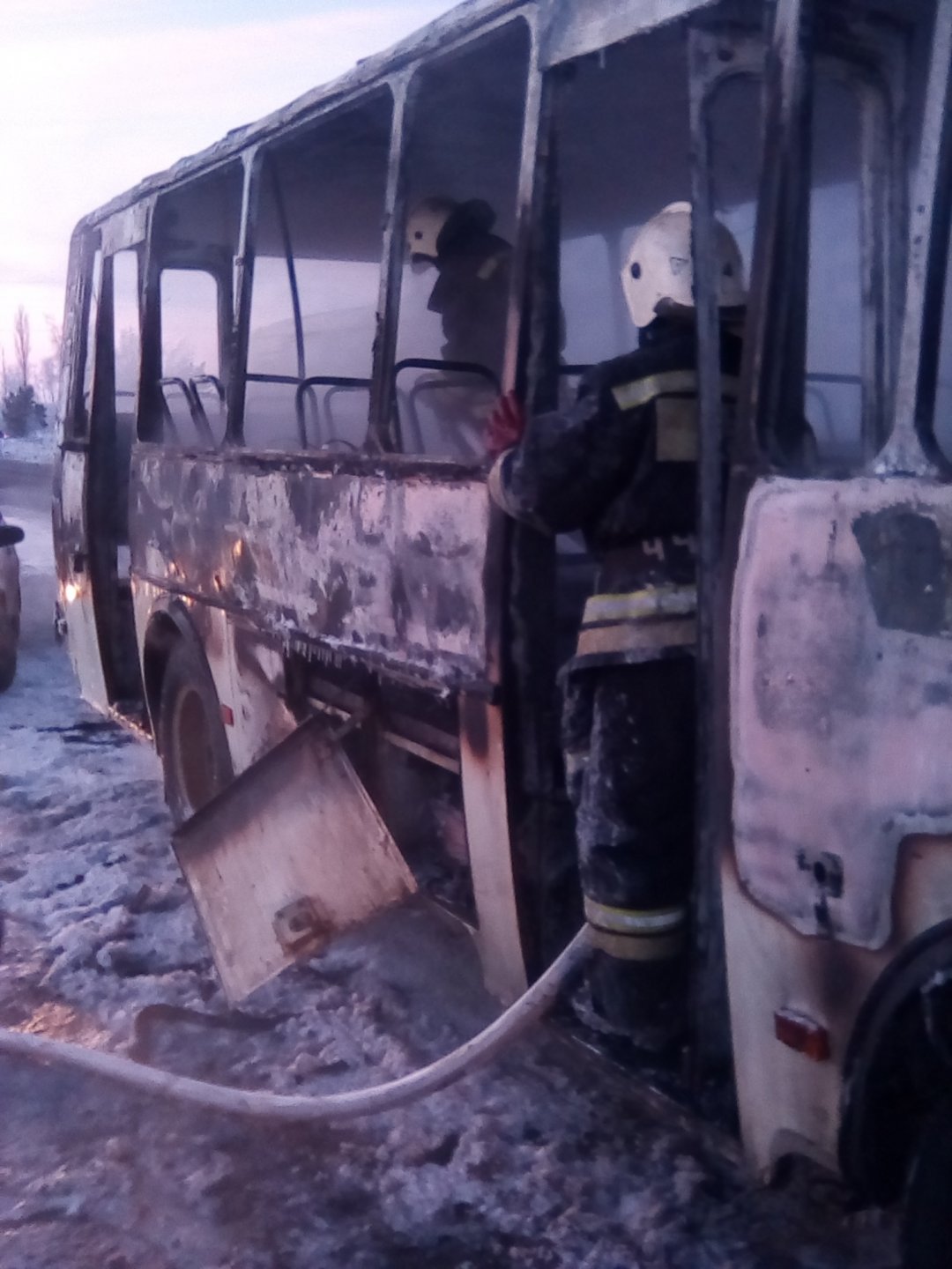 Пожар в Богучарском районе